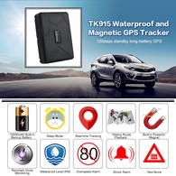 The Best Quality TK915 Car GPS tracker Waterproof Realtime tracking Builtin Battery GSM Tracking Device with magnet 10000mah long standby Made In China Factory